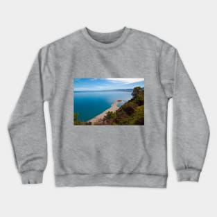 White Lagoon of Tindari on the Isle of Sicily Crewneck Sweatshirt